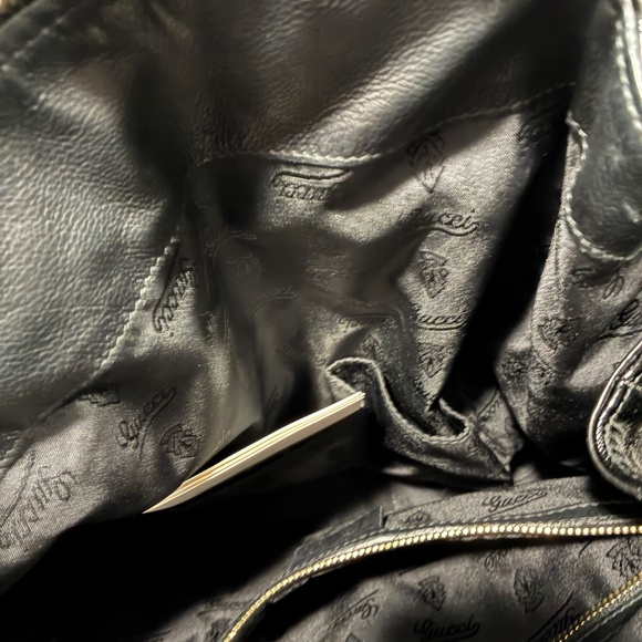 Gucci Black Patent Leather Hysteria bag - Picture 7 of 11